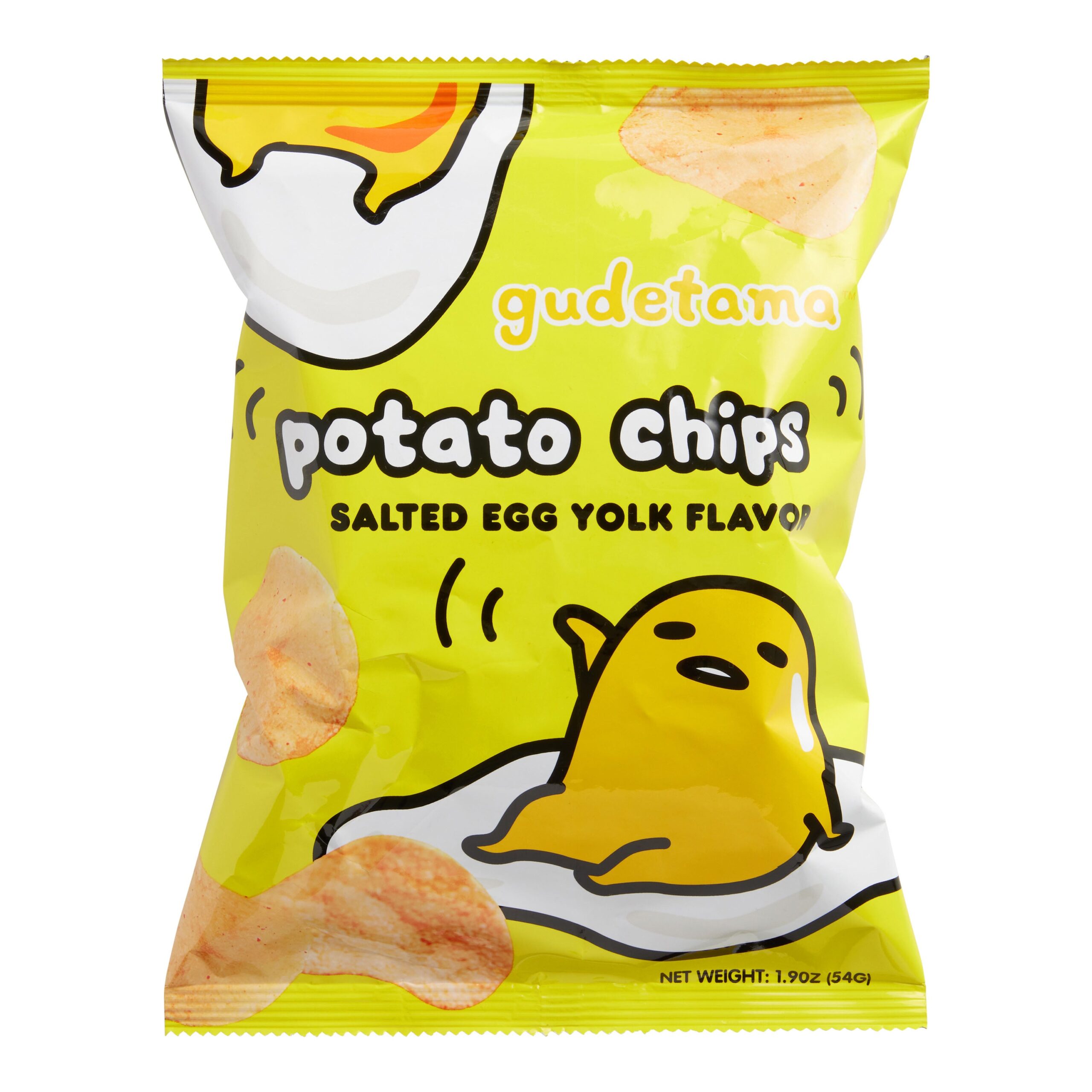 Gudetama Potato Chips Salted Egg Yolk Flavor